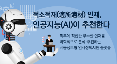 적소적재 인재, 인공지능(AI)이 추천한다 