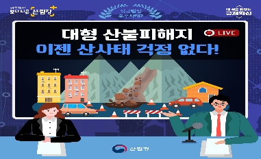 [산림청] 적극행정 우수사례2_대형 산불피해지 이젠 산사태 걱정없다(카드뉴스) 