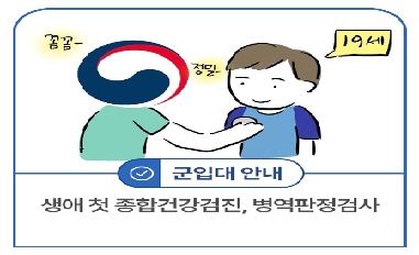 [병무청] 생애 첫 종합건강검진, 병역판정검사 